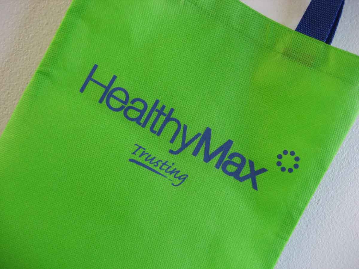 ถุงผ้าสปันบอนด์ HealthyMax